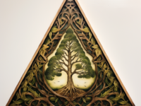 삼각형 디자인의 이미지 만들기