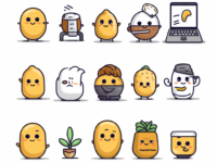 심플하고 미니멀한 로고 디자인