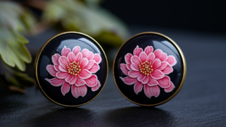 원형 귀걸이 디자인 만들기