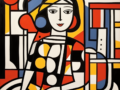 페르낭 레제 오르피즘 스타일, Fernand Leger Orphism style