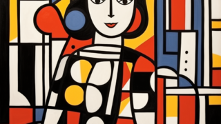 페르낭 레제 오르피즘 스타일, Fernand Leger Orphism style