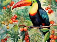 나무 위에 새 그리기, Nicole Eisenman style