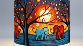 겨울에 어울리는 예쁜 동물 디자인 등 만들기