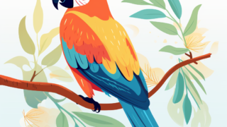 플랫한 느낌의 일러스트 이미지