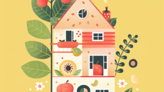 과일로 만드는 다양한 이미지 일러스트