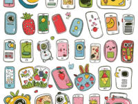 귀여운 스티커 모음