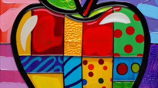 Romero Britto 팝아트 디자인