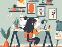 미니멀 일러스트 이미지