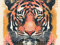 레트로 스타일의 이미지