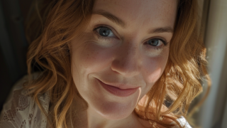 셀카 찍는 이미지