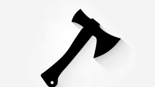 흑백 미니멀리스트 아이콘