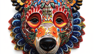 탈라베라 스타일 벽걸이, talavera style