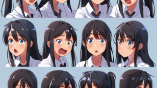 생활속 다양한 표정들